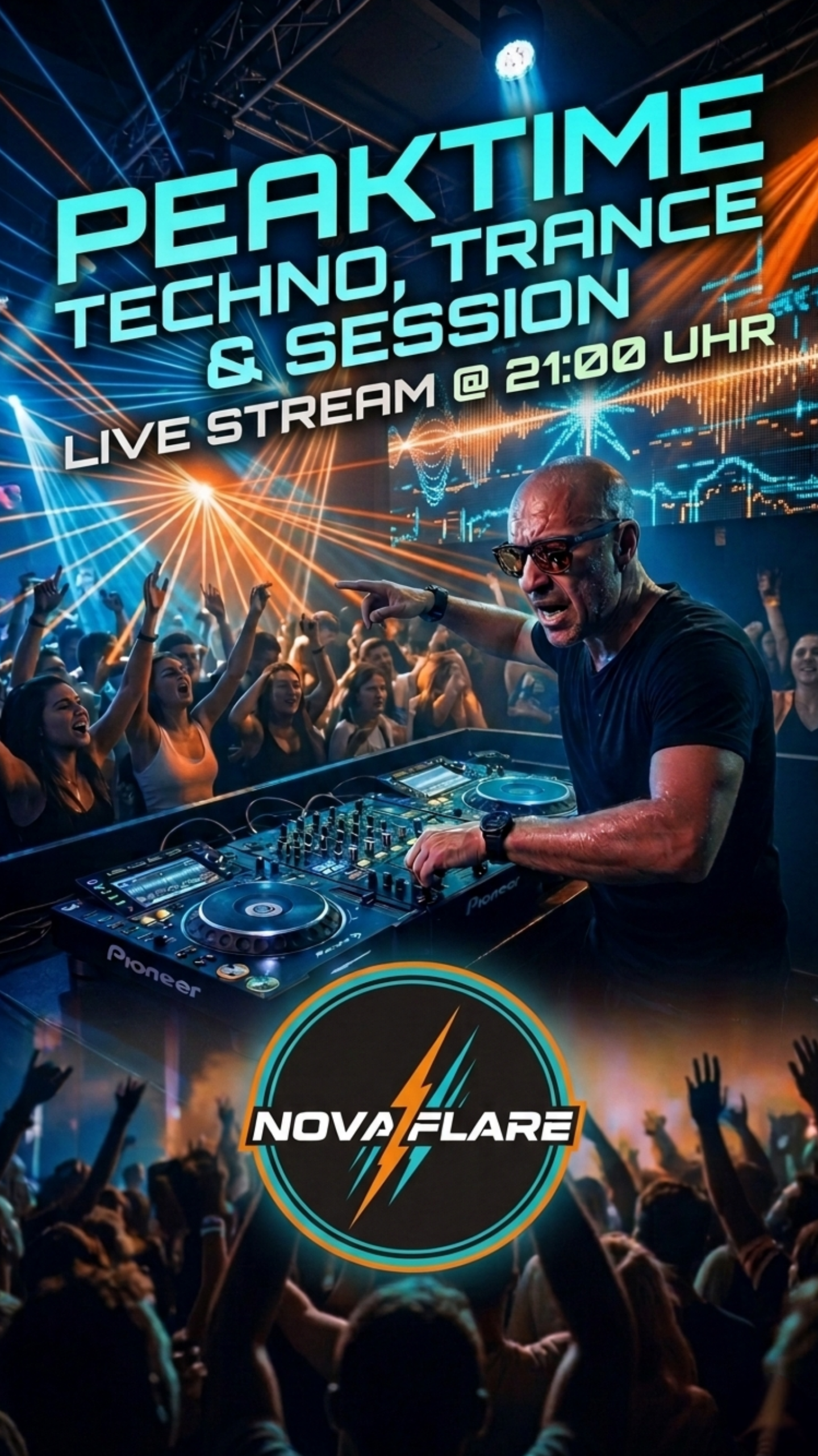 Peakttime Techno & Trance Session